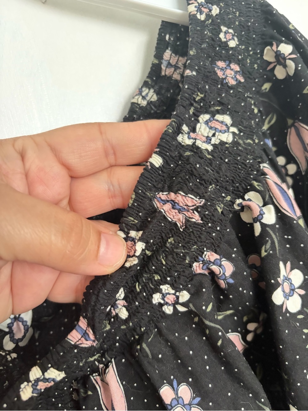 Eloquii black Floral Square-Neck Midi Dress - Picture 11 of 15